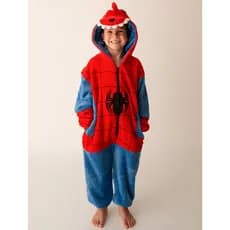 Macacão Fantasia Infantil Dinossauro homem aranha personagem desenho animado