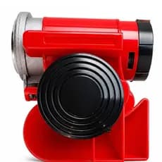 Buzina A Ar 12V Moto Carro Caminhão Universal Compacta Com Compressor