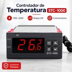 Novo Termostato Controlador De Temperatura Digital 110V/220V STC-1000