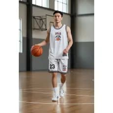 CONJUNTO BERMUDA-REGATA BASQUETE ADULTO