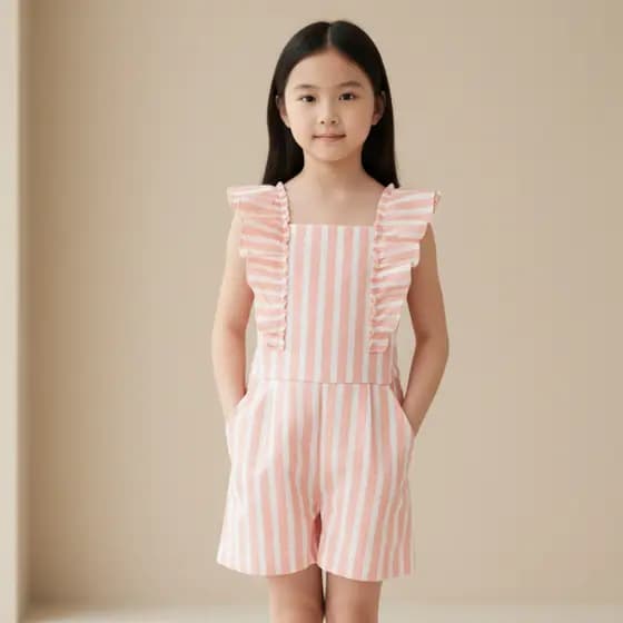 Roupa Infantil Macaquinho Branco Feminino Infantil Natal Verão Luxo Festa Casual  2 a 16 Anos