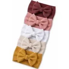 Kit 5 Laços de Cabelo Infantil Conjunto Infantil Menina Acessórios De Cabelo Infantil