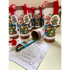 Kit Colorir na Tubolata | TODOS OS TEMAS | Aniversário Infantil | Lembrancinha