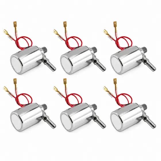 Kit 6 Válvula Solenoide Buzina Ar 12V 24V Bivolt