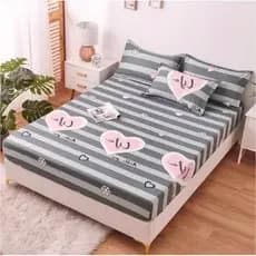 Conjunto Lençol casal padrão C/elástico mais par de fronhas