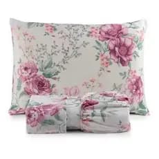 Conjunto Lençol Casal C/elastico Mais Par De Fronhas