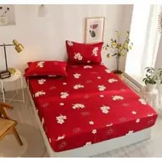 Lençol casal 3pcs com elástico