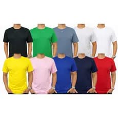 Camiseta Algodão Masculina Para uniformes Empresas e Dia Dia