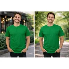 kit 2 camiseta 100% algodão para personalizar e estampa fio 30.1