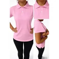 Polo Baby Look Feminina Para Uniformes e Empresas
