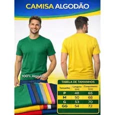 Camiseta Masculina 100% algodão Premiun Para Dia a Dia e Trabalho