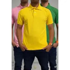 kit 2 Polo Masculino Piquet Para Uniformes e Dia a Dia