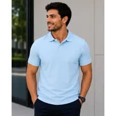 Polo Masculino Piquet Básica Para o Dia a Dia