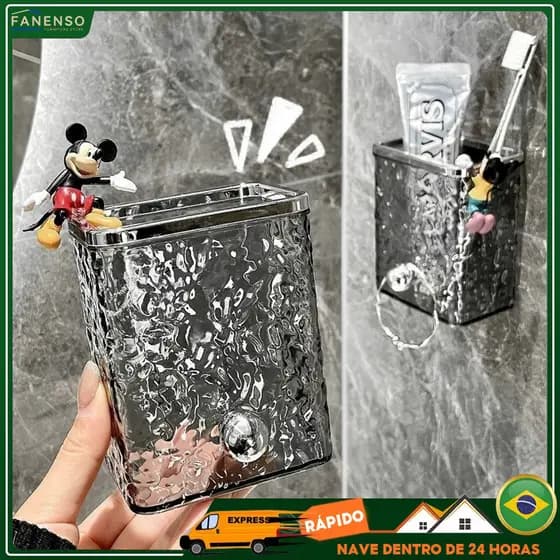 Toiletries Acrílico Caixa De Armazenamento Para Banheiros Com Padrão Glacier Organizador Multifuncional Luxo