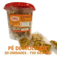 POTE PÉ DE MOLEQUE CROCANTE COM 50 UNIDADES 750G - DOCES PIAUÍ FESTA JUNINA