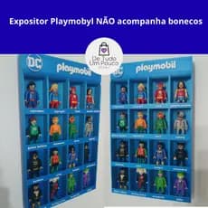 Expositor de Figures, Coleção Playmobil DC Kinder Ovo