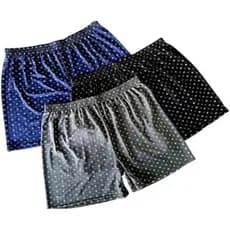 Kit Cueca Samba Canção Masculino Short de Dormir Shortinho Fresquinho e Confortável Pijama