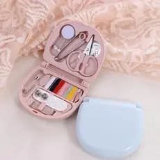 Kit De Costura Para Bolsa Agulha Linha Emergencia Viagem