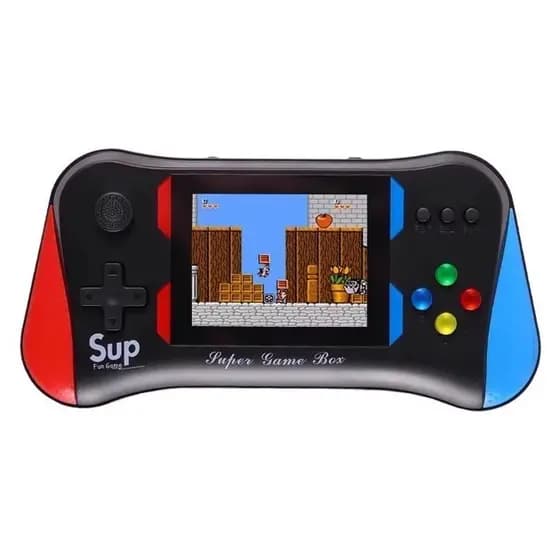 Mini Console Retrô X7M 500 Jogos Clássicos 2 Controles AV USB Plug e Play