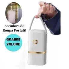 Secadora De Roupa Portátil 110V Com Cortina E Alça Maquina De Secagem Suave Para Roupa