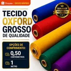 Tecido oxford grosso 0,50 e 1m x 1,50m largura diversas cores para toalha de mesa festa buffet decoração resistente
