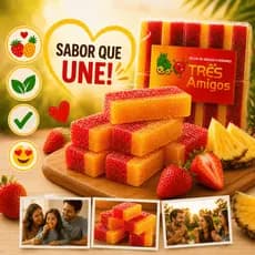 Geleia D'Água Cristal Tradicional 1kg com 20 Unidades