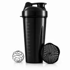 Coqueteleira shaker 1 litro diferenciada com esfera misturadora e peneirinha