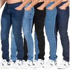 Kit 6 Calça Jeans 36-56 Plus size Promoção  Premium para trabalho  Elastano envio iditamente