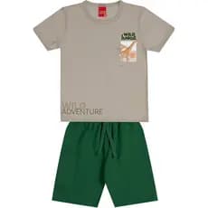 Conjunto Kyly Menino - Wild Giraffe