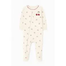 Pijama Kidz Com Pezinho - Cereja
