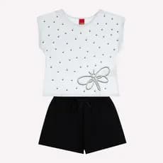 Conjunto Kyly Menina - Menina Libélula White