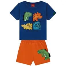 Conjunto Kyly Masculino - Dino no quadrinho