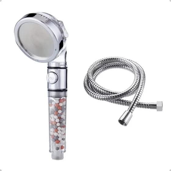Ducha Pet Shop Pure Mineral Bio Shower Banho e Tosa com Mangueira de 1,20m