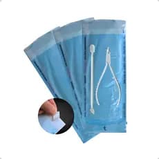 Envelope 9x23cm Autoclave Esterilização Auto Selante Papel Grau Cirúrgico