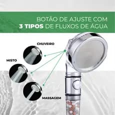 Ducha Pet Shop Pure Mineral Bio Shower Banho e Tosa