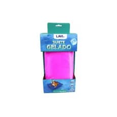 Tapete Gelado Lavi Pet Tam G Rosa Colchão Refrescante Gelado Térmico Para Pets Cães Gatos Medidas: 50 x 90 cm