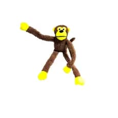 Brinquedo Cães  Pelúcia  Macaco 42 cm Pernas e Braços Longos