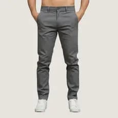 Calça Sarja Masculina Slim Masculino com Lycra Elastano Bolso Faca Confortável Moderna Várias Cores