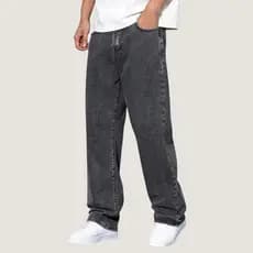 Calça Balão Calca Jeans Masculina Bag Boca Larga Streetwear