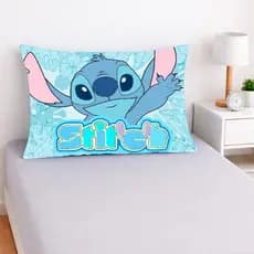 Fronha Personagem Premium 50x70 – Estampa HD Alta Qualidade | Stitch |Corinthians | Hello Kitty | Capivara | princesas