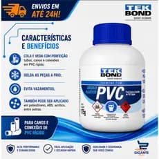 Adesivo PVC Bisnaga 175g - Tekbond