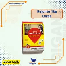 Rejunte Para Cerâmicas Flexível 1kg Cores Quartzolit