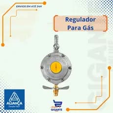 Regulador Para Gás 506 Uso Doméstico Sem Mangueira Aliança
