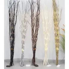 KIT 3 A 10 Galhos Secos para montagem de árvores, decoração de flores artificiais, cerejeira   GLH01