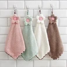 Naninha para Bebê, Toalha De Mão, Flor De Pelúcia Cozinha, Banheiro, Quarto- HY802631