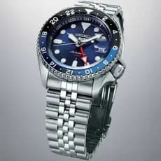 SEIKO GMT Sports Masculino Moda Negócios Relógio Calendário Multifuncional
