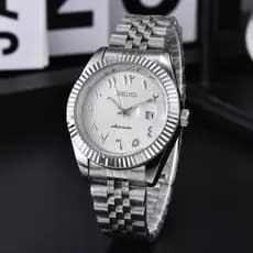 Novo 6 Cores SEIKO Clássico Masculino Moda Negócios Multifuncional Calendário Relógio