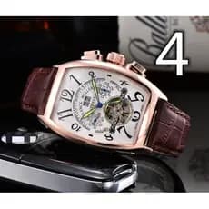 Franck Muller Relógio Mecânico Automático De Luxo Masculino Calendário Multifuncional