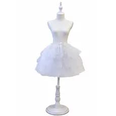 Saiote Infantil Anágua com Volume Festa Casamento Vestido