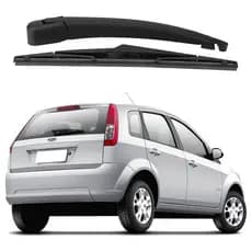 Braço do Limpador de Para-brisas traseiro + Palheta traseira P/ Ford Fiesta Rocam 41,5cm